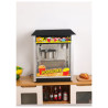 Professional Popcorn Machine - Black Dynasteel: Powerful, durable, and impeccable design.