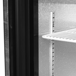 Zadný bar chladený - 1 sklenené dvere - 92 L