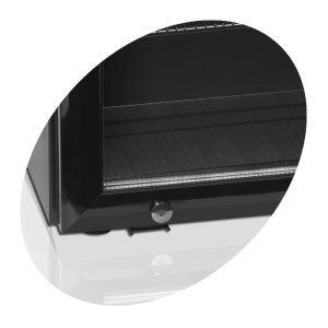 Chladič na čierny kaviár TEFCOLD 81 L - Sklenené dvere