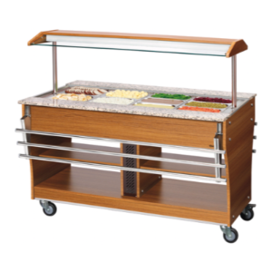 Chariot Buffet Teplý Bartscher - GN 1/1 Hygiena a Mobilita
