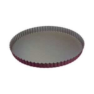 Tourtière Ronde Cannelée Antiadhérente 260mm - Kvalita Profesionálna