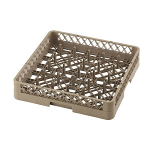 Profesionálna umývačka riadu s dávkovačom tekutín a čistiacim prostriedkom - 50x50 cm Dynasteel