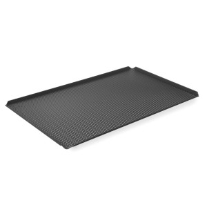 Perforovaný podnos s okrajmi - GN 1/1