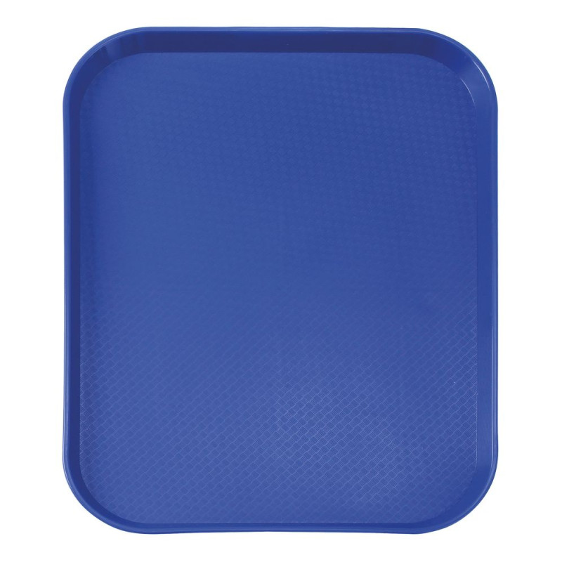 Rectangular Plateau Fast Food - Small Model 265 x 345 mm - Blue