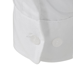 Košeľa Mixte Biela s dlhými rukávmi Uniform Works - Veľkosť S - Chef Works - Fourniresto