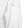 White Unisex Long Sleeve Calgary Kitchen Jacket - Size XL - Chef Works - Fourniresto