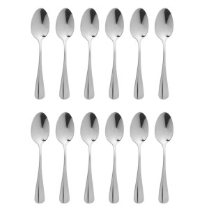 Lyžičky na kávu Bageta 135 mm - Balenie 12 kusov - Olympia - Fourniresto