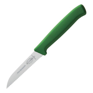 Couteau D&#039;Office Denté Prodynamic HACCP Vert - 75mm - Dick