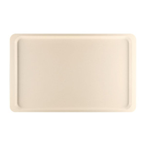 Podnos na servírovanie z polyesteru GN1/2 325x265mm Beige - Roltex - Fourniresto