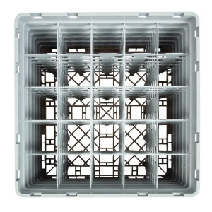 Polička na poháre 25 oddelení Camrack Beige - Š 500 x D 500mm - Cambro