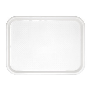 Samozberací podnos biely 450 x 350 mm - Olympia KRISTALLON - Fourniresto