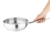 Sauté pan z nerezovej ocele - Ø 240 mm - Vogue
