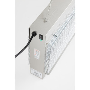 Dizajnový lapač hmyzu LED 20W nerezová oceľ - Eazyzap: Efektívne profesionálne riešenie