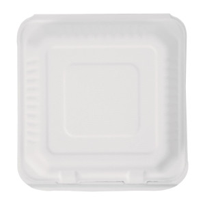 Kompostovateľné boxy Bagasse 223mm - Balenie 200 kusov, ekologické