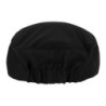 Čierna priedušná sieťovaná čiapka - univerzálna veľkosť - FourniResto
