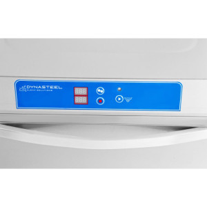 Professional dishwasher with liquid and detergent dispenser - 50x50 cm Dynasteel