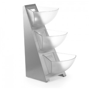 Polica s viacerými funkciami pre kapsuly a vrecká - špeciálna pre bufet - HENDI