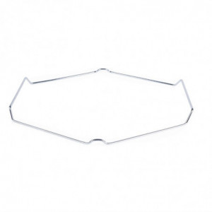 Pierre na pizzu obdĺžniková s podstavcom 380 x 305 mm - FourniResto - Fourniresto