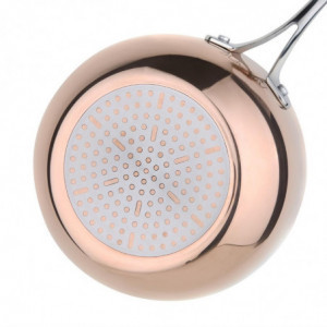 Rozširovaná miska z medi s 3 vrstvami pre indukciu Ø 200 mm - Vogue - Fourniresto