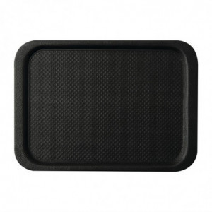 Nepriľnavý čierny podnos Blackline 490 x 340mm - Roltex - Fourniresto