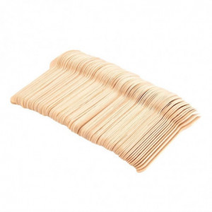 Malé drevené lyžičky 110 mm - Balenie 100 kusov - Fiesta Green - Fourniresto