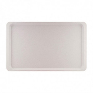 Polyester service tray GN1/1 530x325mm Speckled Grey - Roltex - Fourniresto