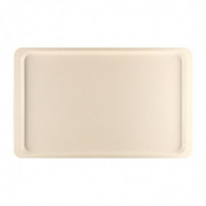 Podnos na servírovanie z polyesteru GN1/1 530x325mm Beige - Roltex - Fourniresto