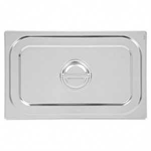 Oceľový veko - GN 1/1 - Vogue - Fourniresto