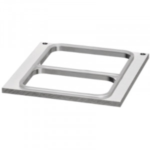 Rám na zaliatie 2 oddelenia pre polomatový zapekací stroj na misy