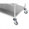 Voziček Inox 3 Police Dynasteel - Robustný a funkčný pre profesionálov v oblasti stravovania