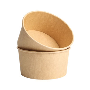 Miska na šalát Kraft - 1000 ml - Balenie 300 kusov - Dynasteel