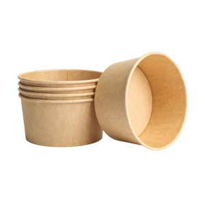 Miska na šalát Kraft - 1000 ml - Balenie 300 kusov - Dynasteel