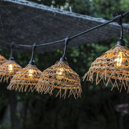 Vianočný reťaz s osvetlením